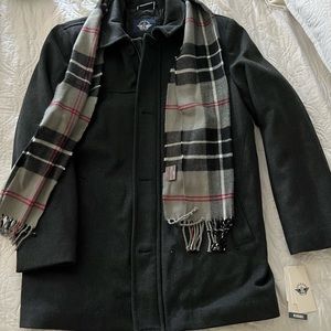 New men wool jacket size Large